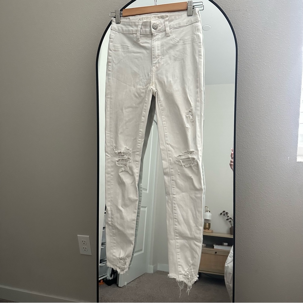 AMERICAN EAGLE next level stretch skinny jeans Sz4